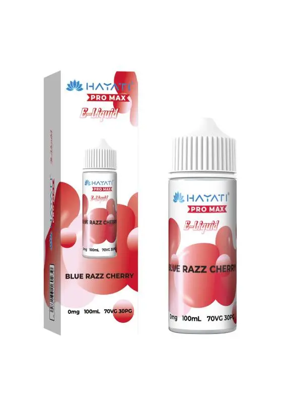 Hayati Pro Max Eliquid 70/30 - Blue Razz Cherry - 100ml